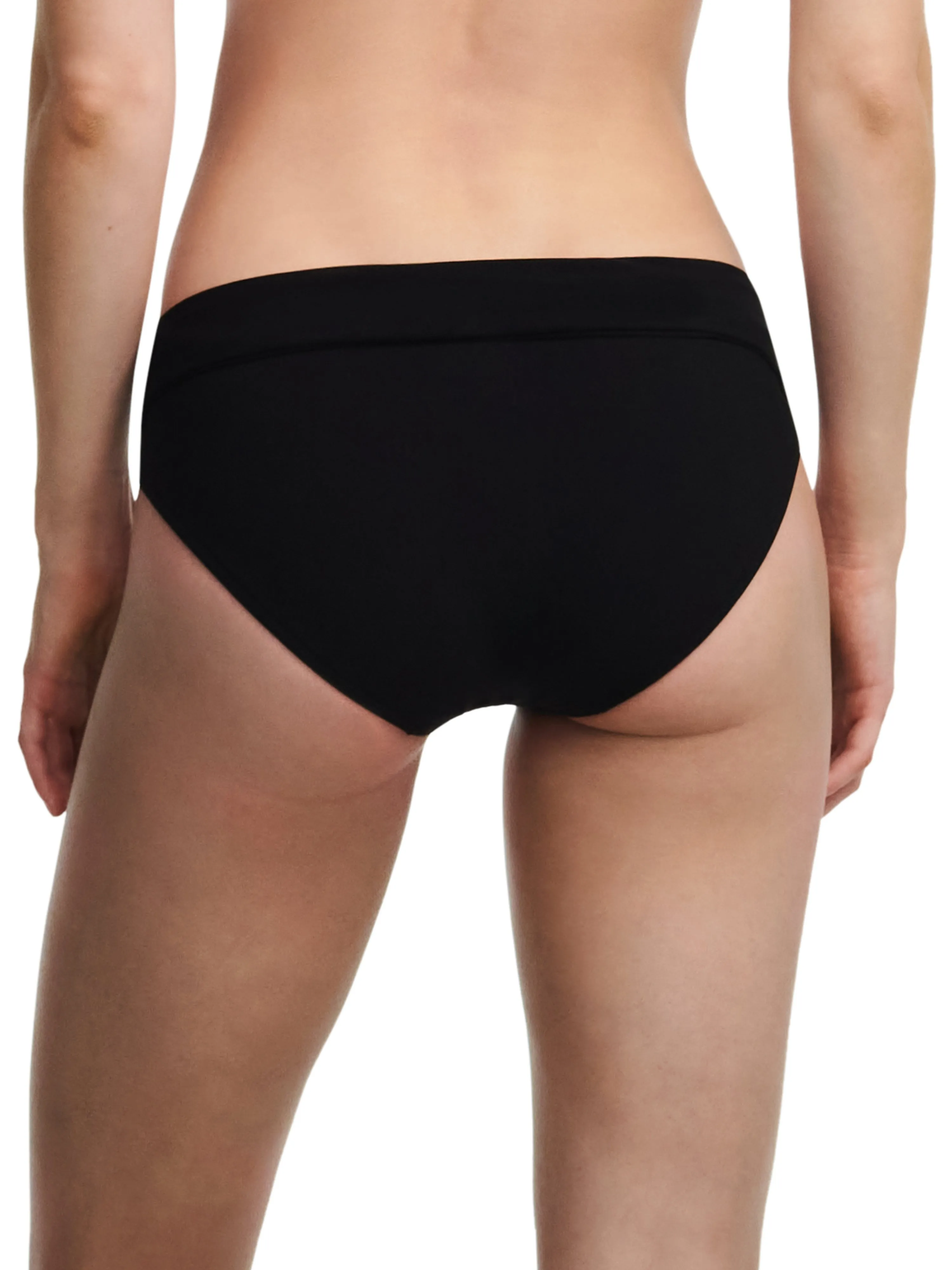  CHANTELLE   EMBLEM - Bas de maillot de bain culotte taille haute ajustable | Noir
