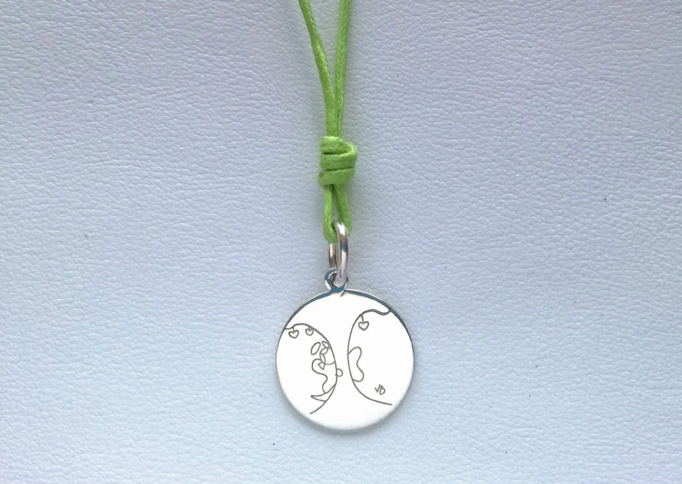 Collana cordino verde