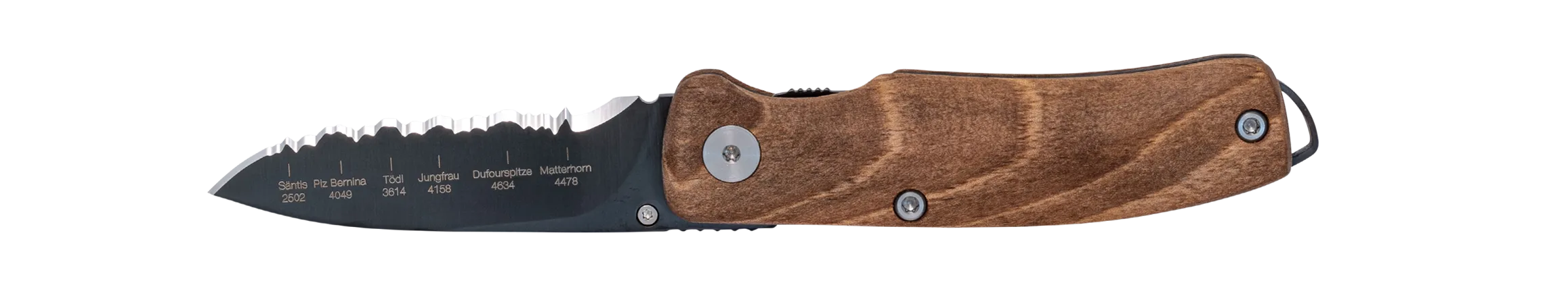 Coltello pieghevole Panorama Maloja Black Edition