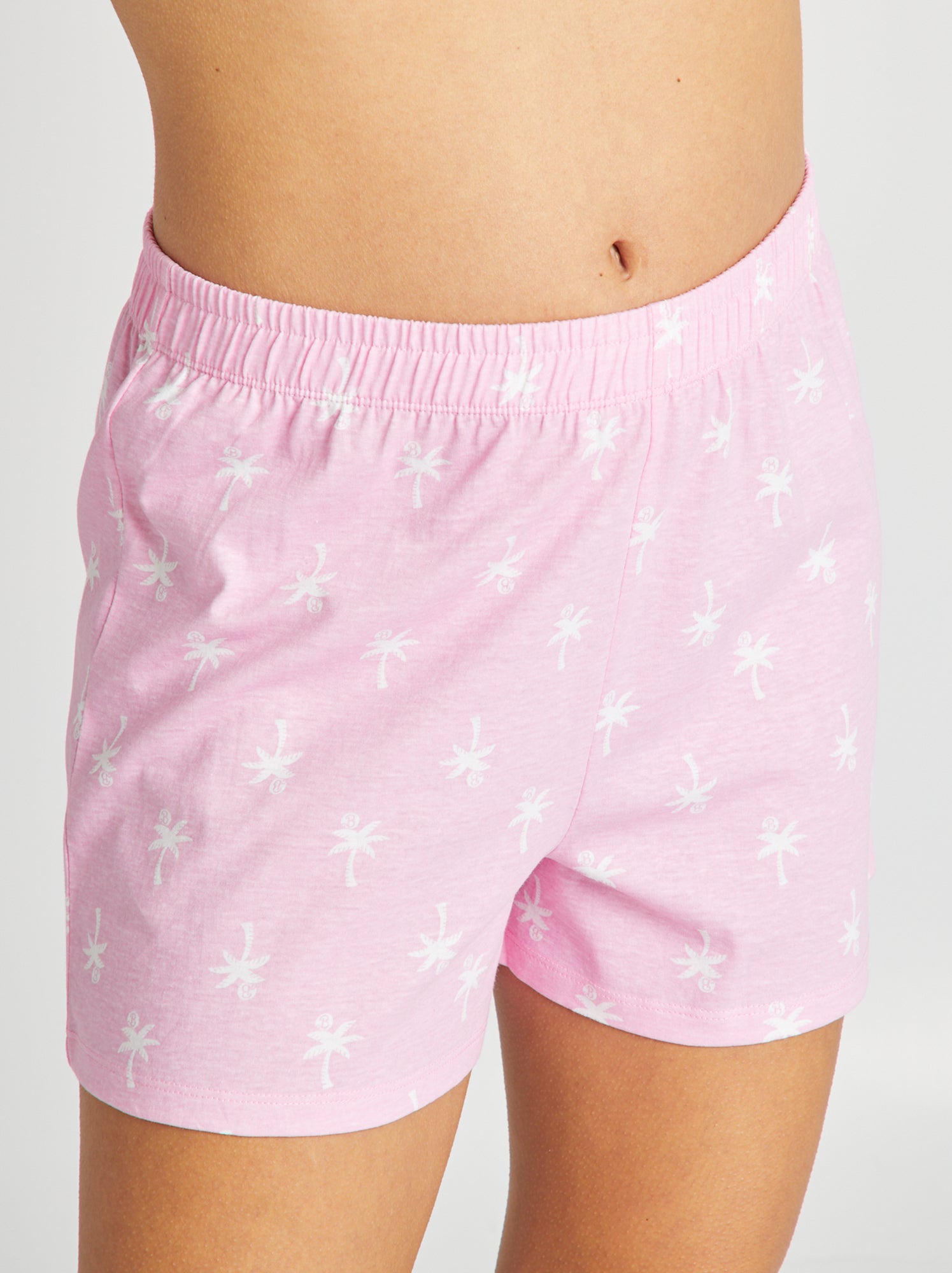 Completo pigiama canotta + shorts 2 pezzi - ROSA