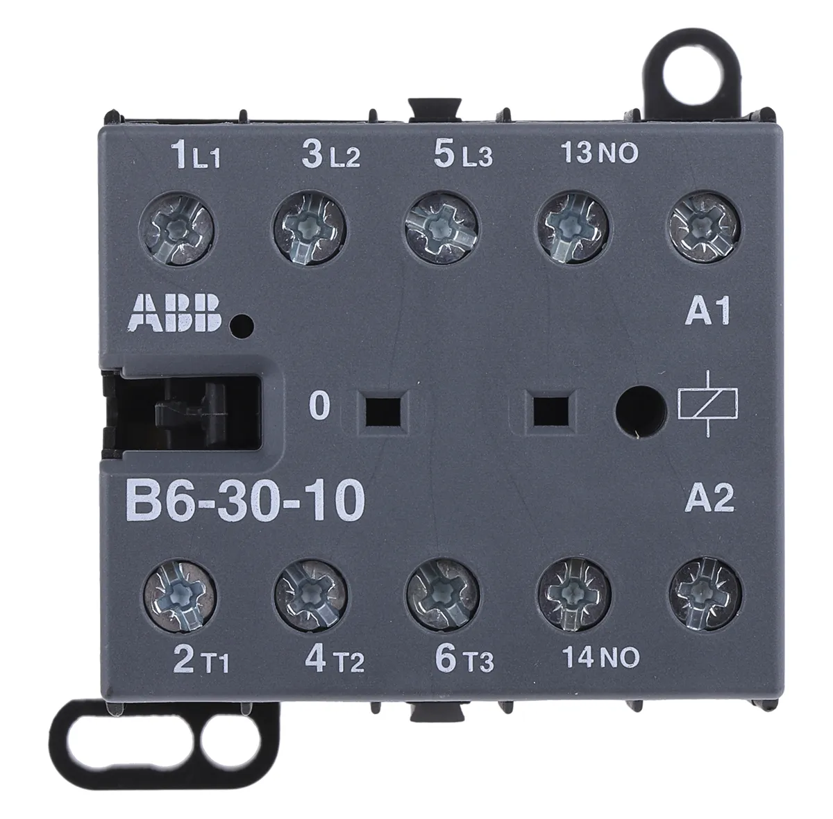 Contattore ABB, serie B, 3 poli, 3 NA, 9 A, 4 kW, bobina 230 V ca