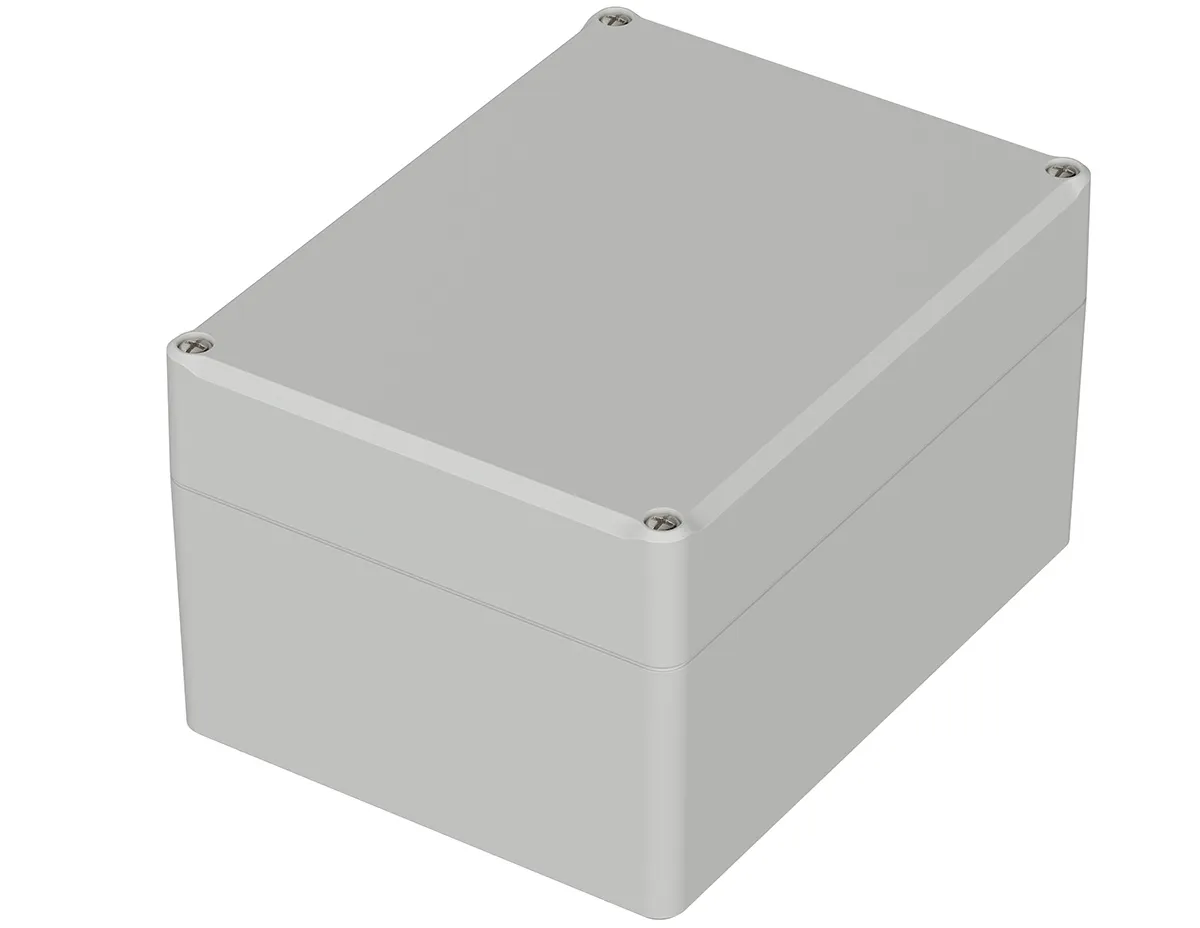 Contenitore Bopla in Policarbonato 160 x 120 x 92mm, col. Grigio chiaro, IP65