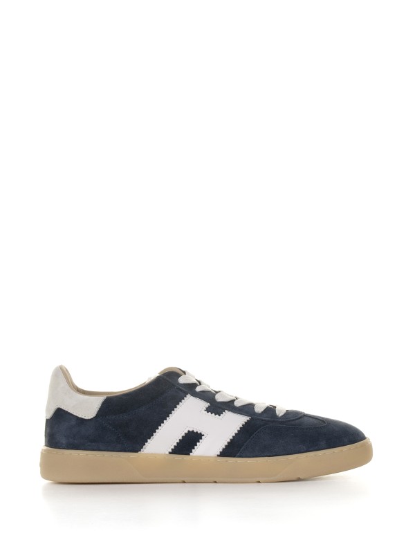 Cool green suede sneakers