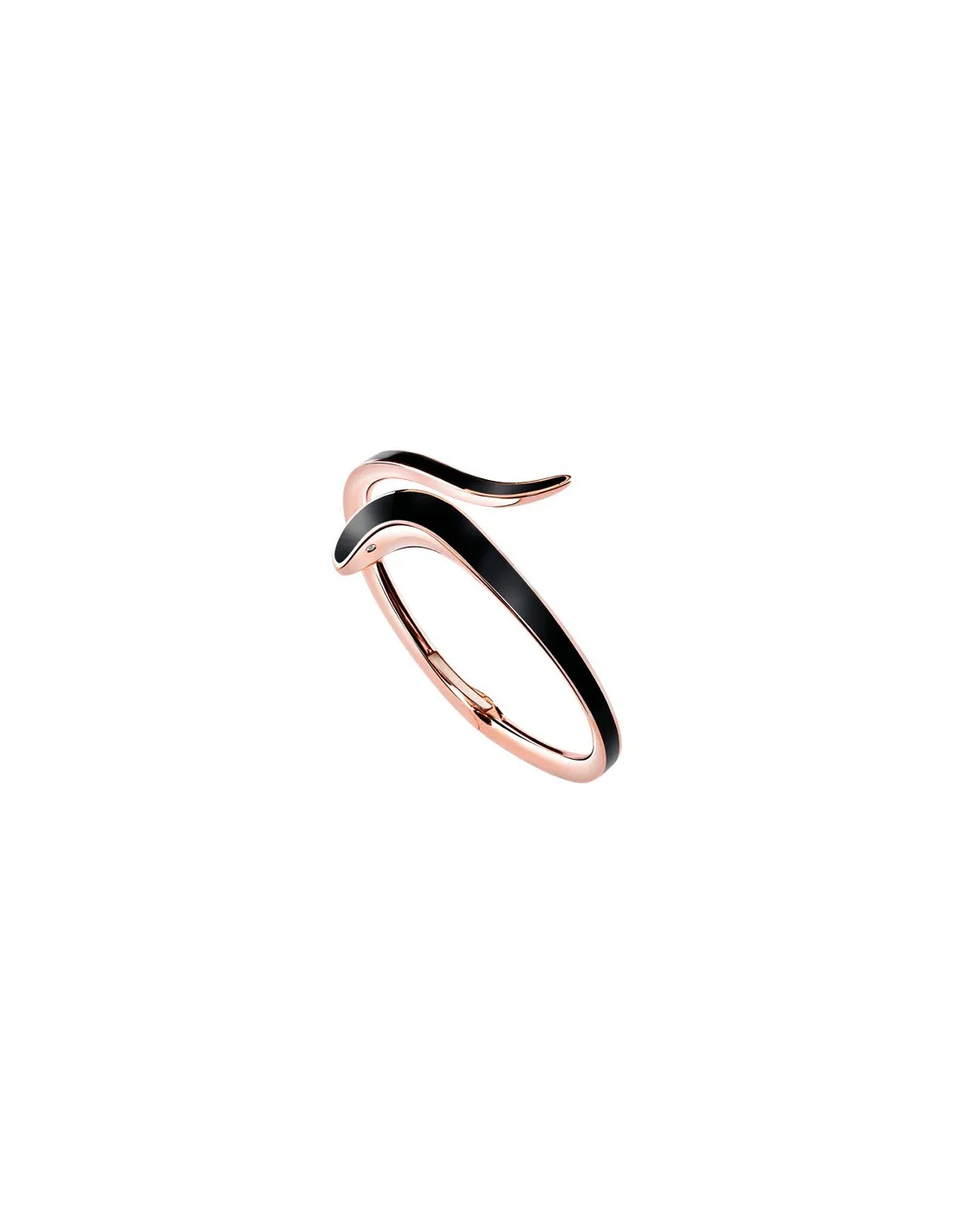 DAMIANI EDEN BRACCIALE IN ORO ROSA, CERAMICA NERA E DIAMANTE Ref. 20063321