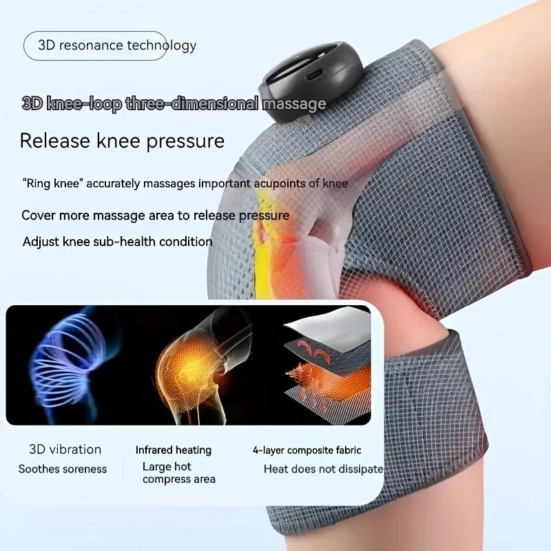 Dispositivo Di Fisioterapia Per Il Riscaldamento Del Ginocchio Riscaldamento Elettrico Massaggiatore Per Il Riscaldamento Del Gi