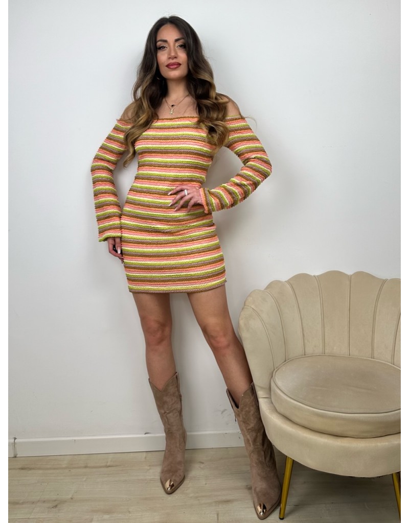 DRESS FASCIA CRUY ARANCIO