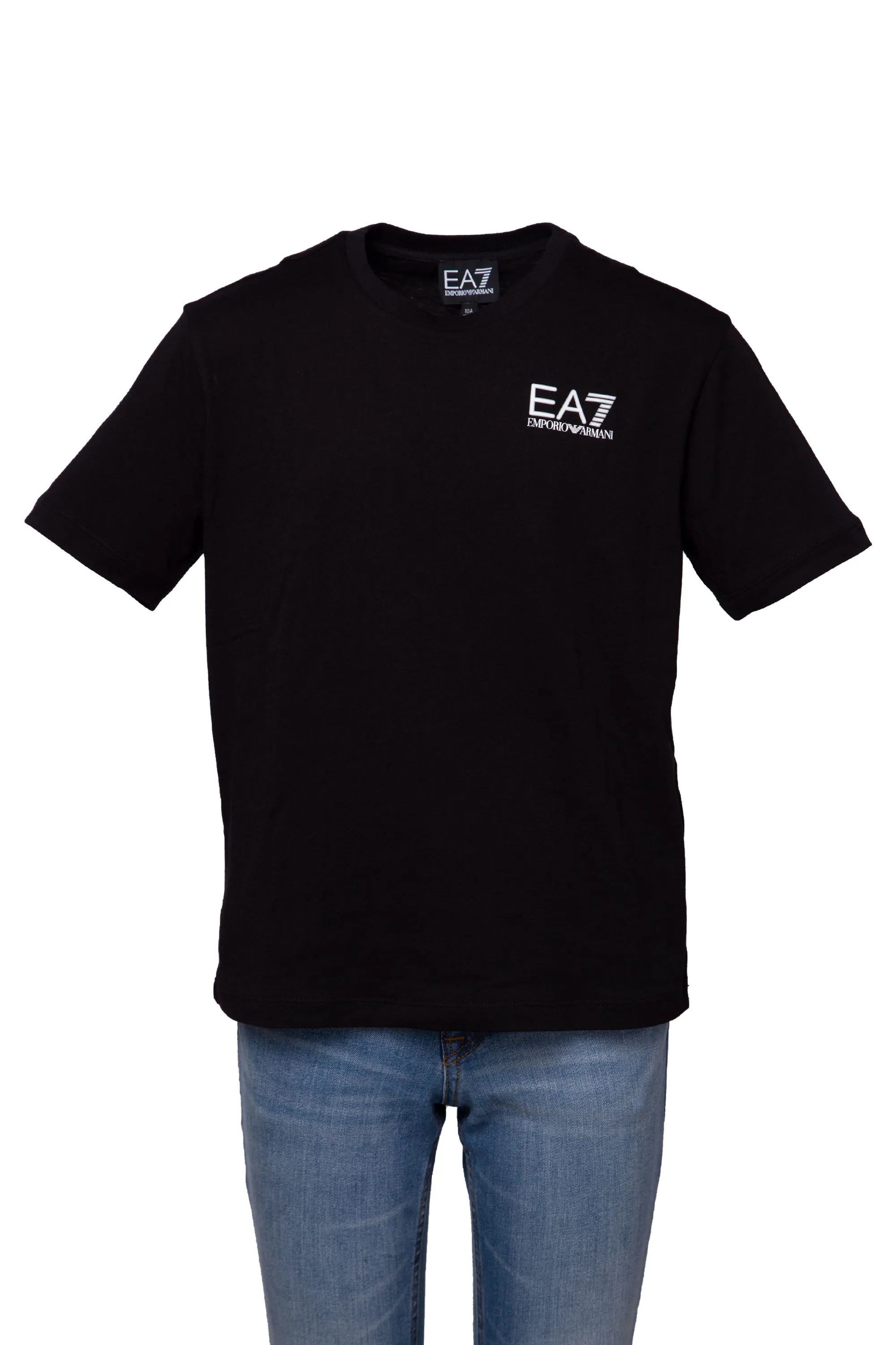 EA7 Armani T-Shirt da Ragazzo Tinta Unita