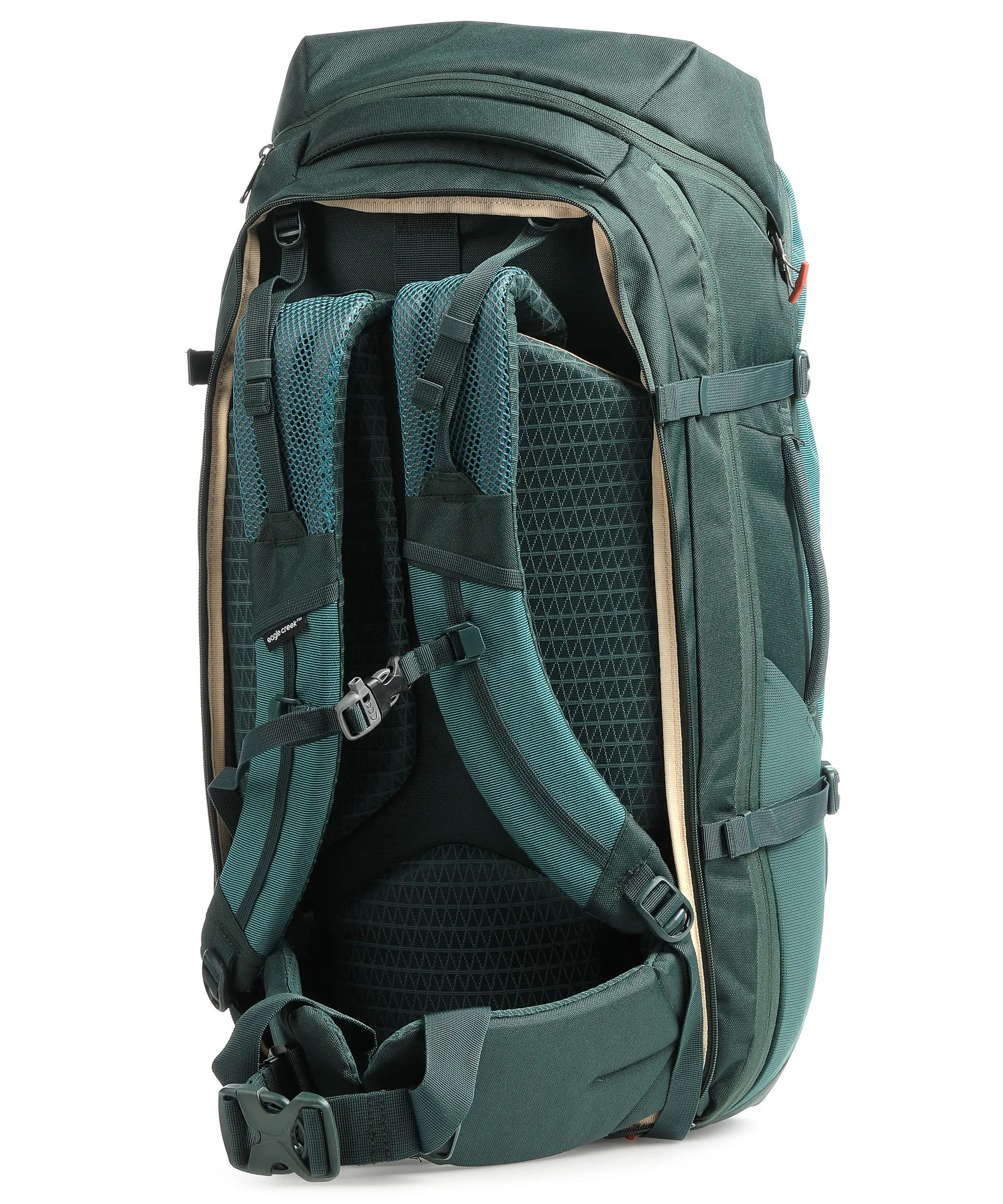  Eagle Creek Tour Travel Pack 55 M/L Zaino da viaggio 15″ polyester ripstop riciclato petrol  