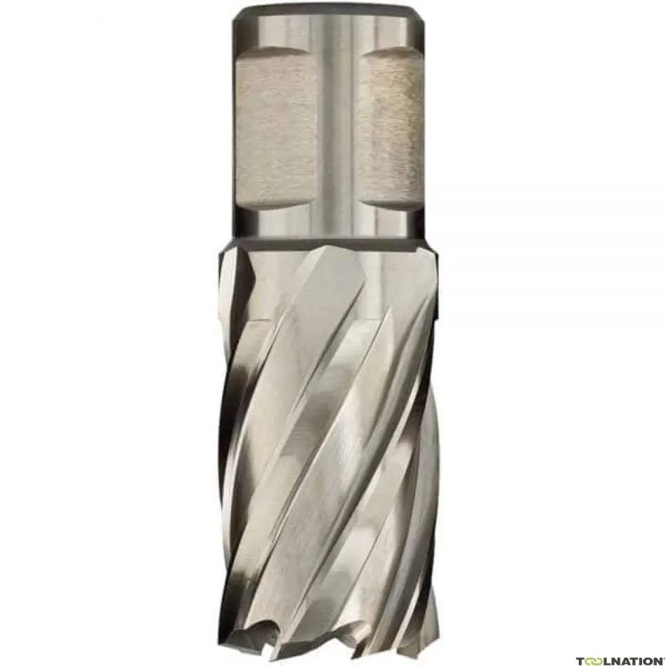 Euroboor 21003003401004 HCS.340 Punta per carotaggio, HSS, D 34 mm, DoC 30 mm, Weldon