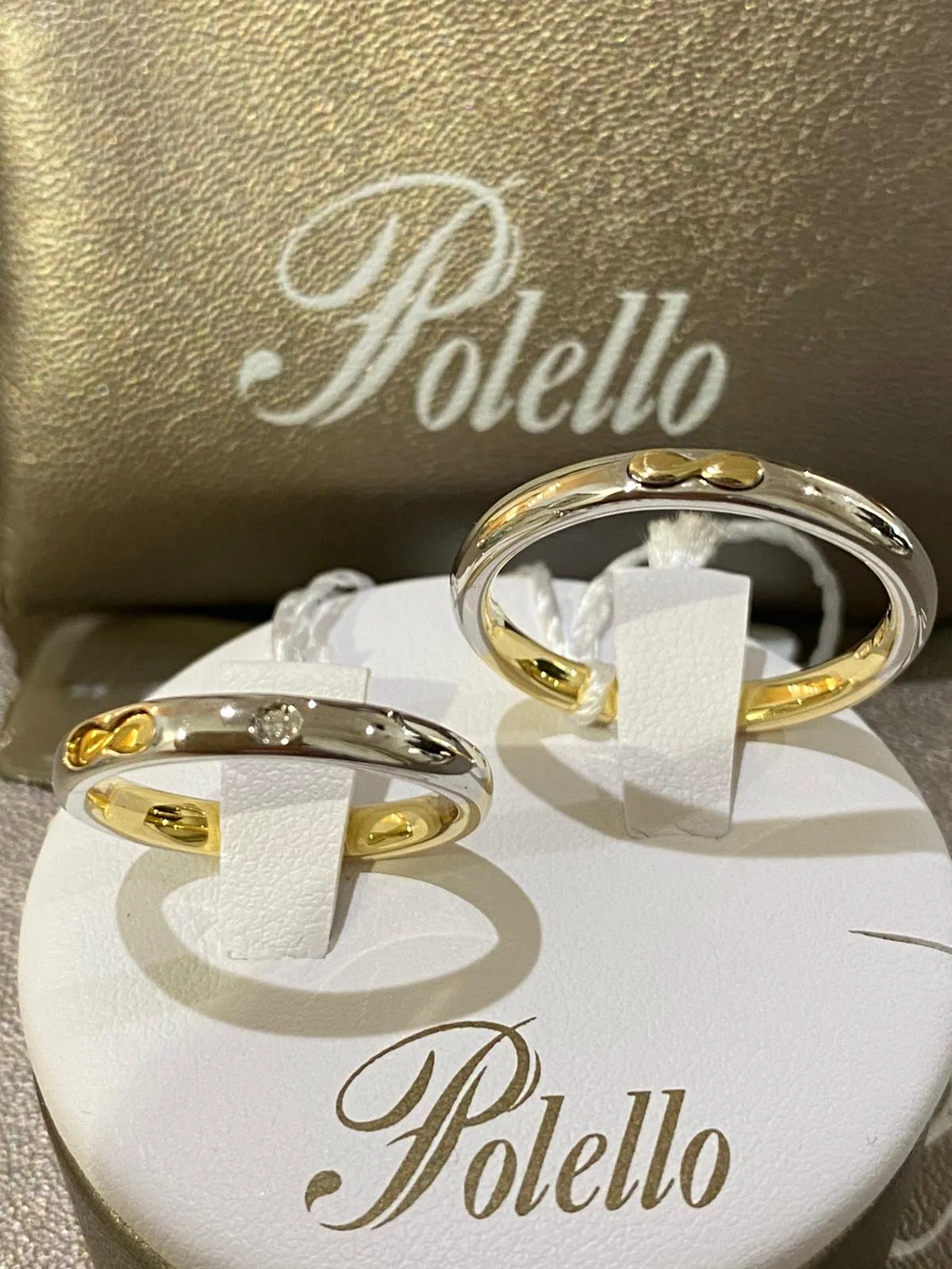 Fedi Polello in oro giallo e bianco 750% art. D2710DBG-D2710UBG