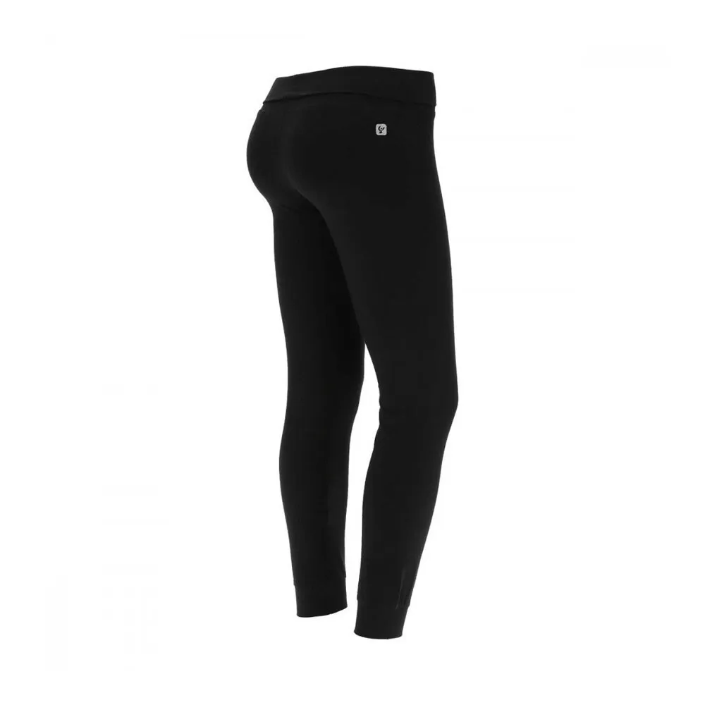 Freddy Leggings Logo In Basso Nero Donna