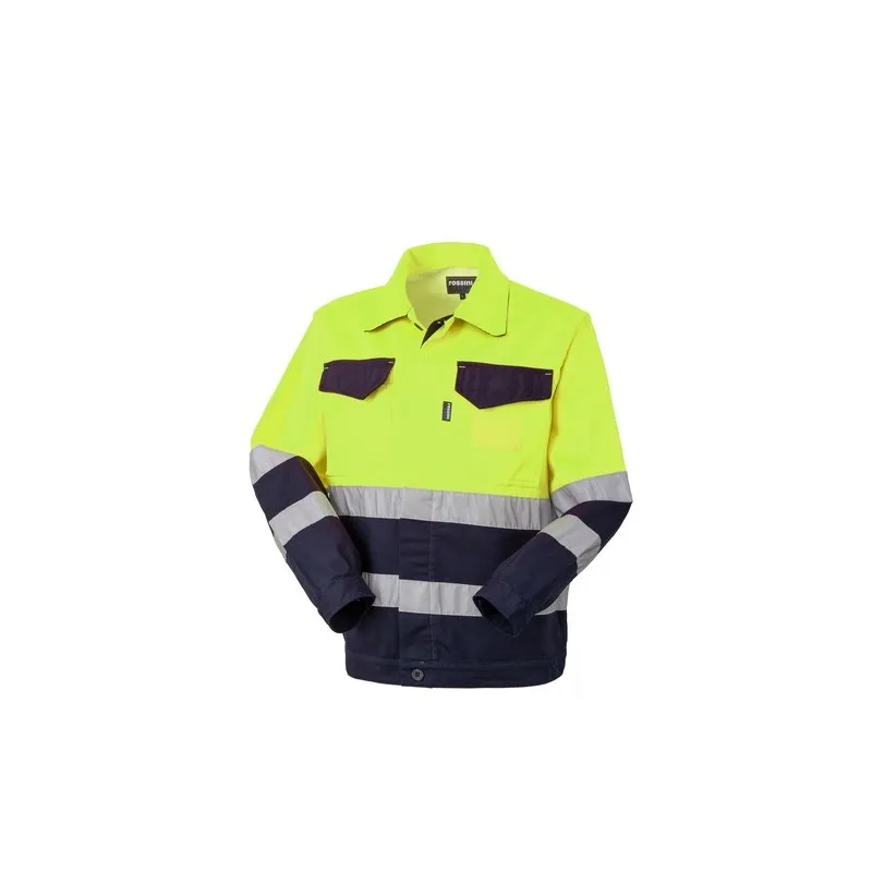 Fuori tutto-Giubbotto invernale da Lavoro Alta Visibilità Rossini Hi-Vis A10131 taglia L giallo