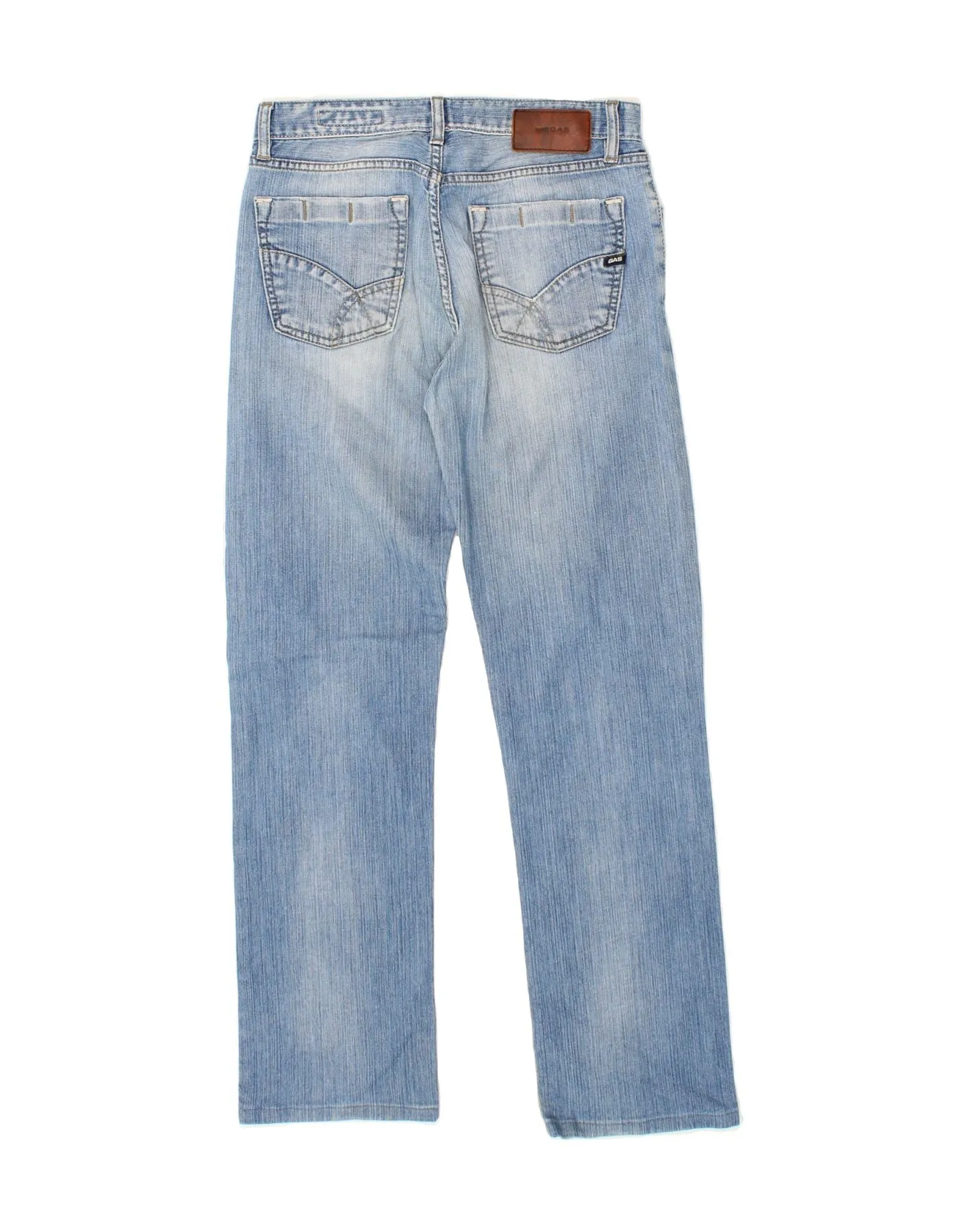 GAS Mens Straight Jeans W31 L31 Blue