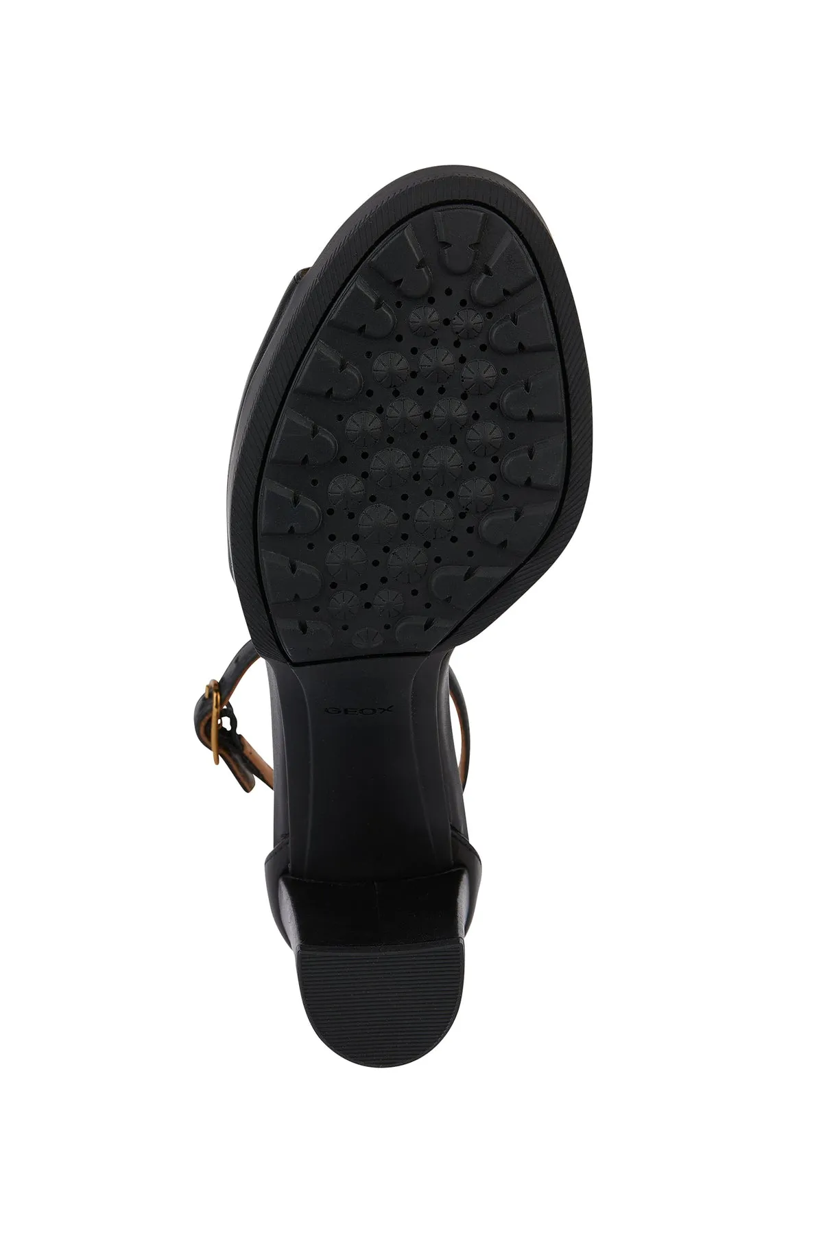 GEOX Sandalo Tacco Alto Donna - D45B6D00043 Nero  