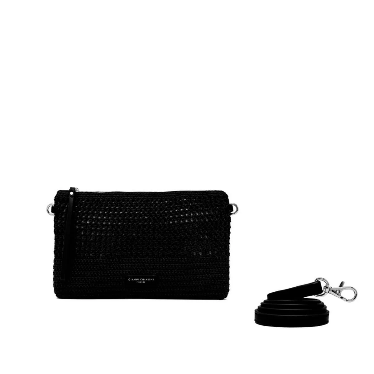 GIANNI CHIARINI POCHETTE VICTORIA BS10795 NERO  