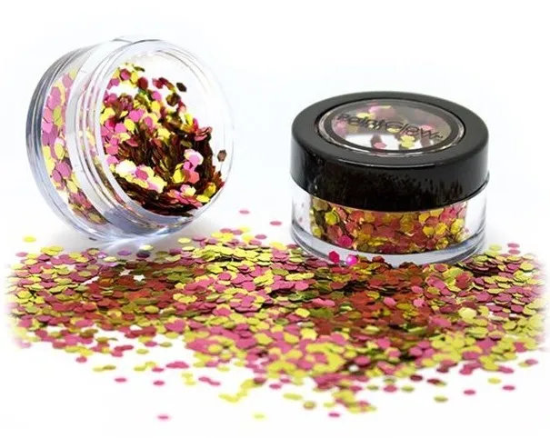 Glitter oro rosa compostabile 3g