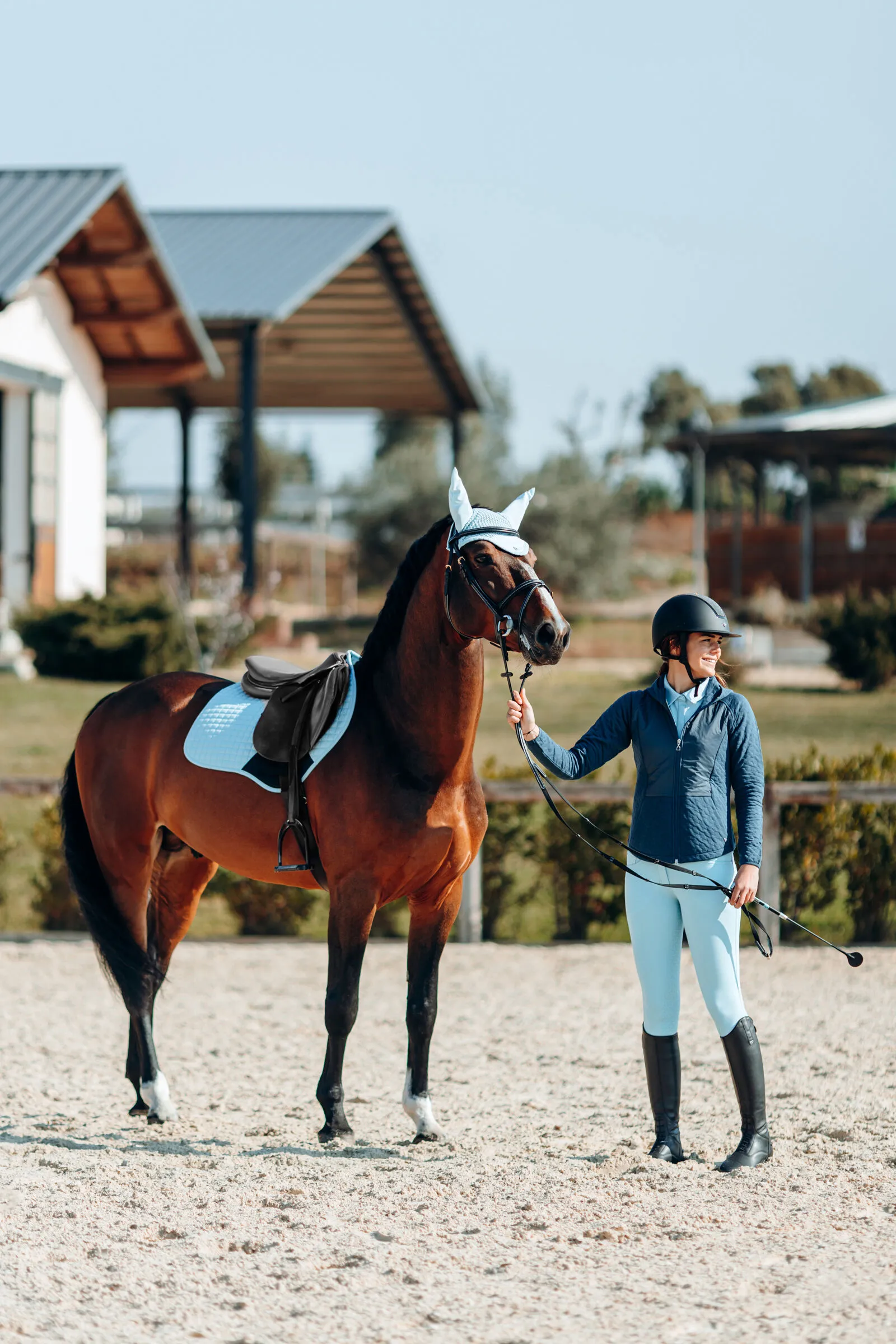 Horze Cuffiette leggere per cavalli
