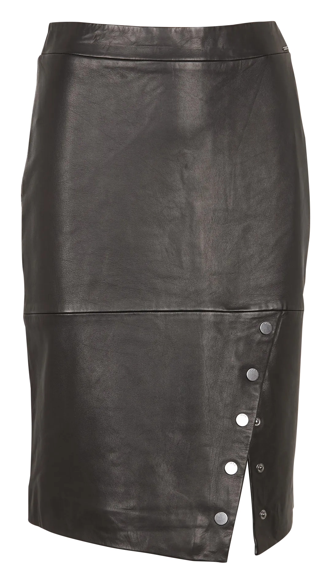  IKKS   Gonna midi in pelle | Nero