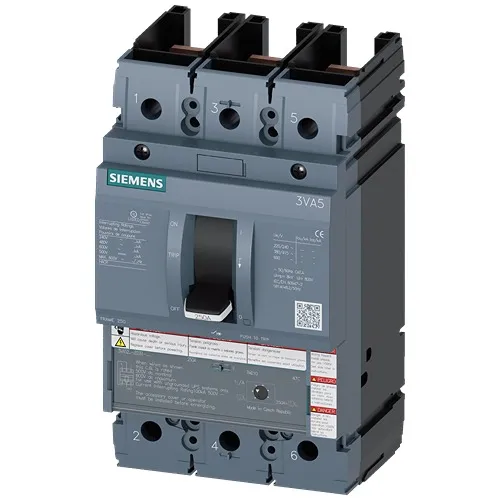 Interruttore magnetotermico scatolato 3VA5217-5ED31-0AA0, 3, 175A, potere di interruzione 7 kA, Fissa