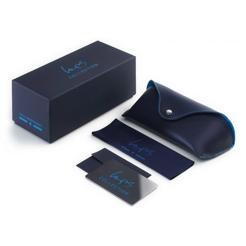 Italia Independent - Ayrton 003LP - Laps Collection - Blu - 003LP.021.PLR - Occhiali da Sole - Italia Independent Eyewear