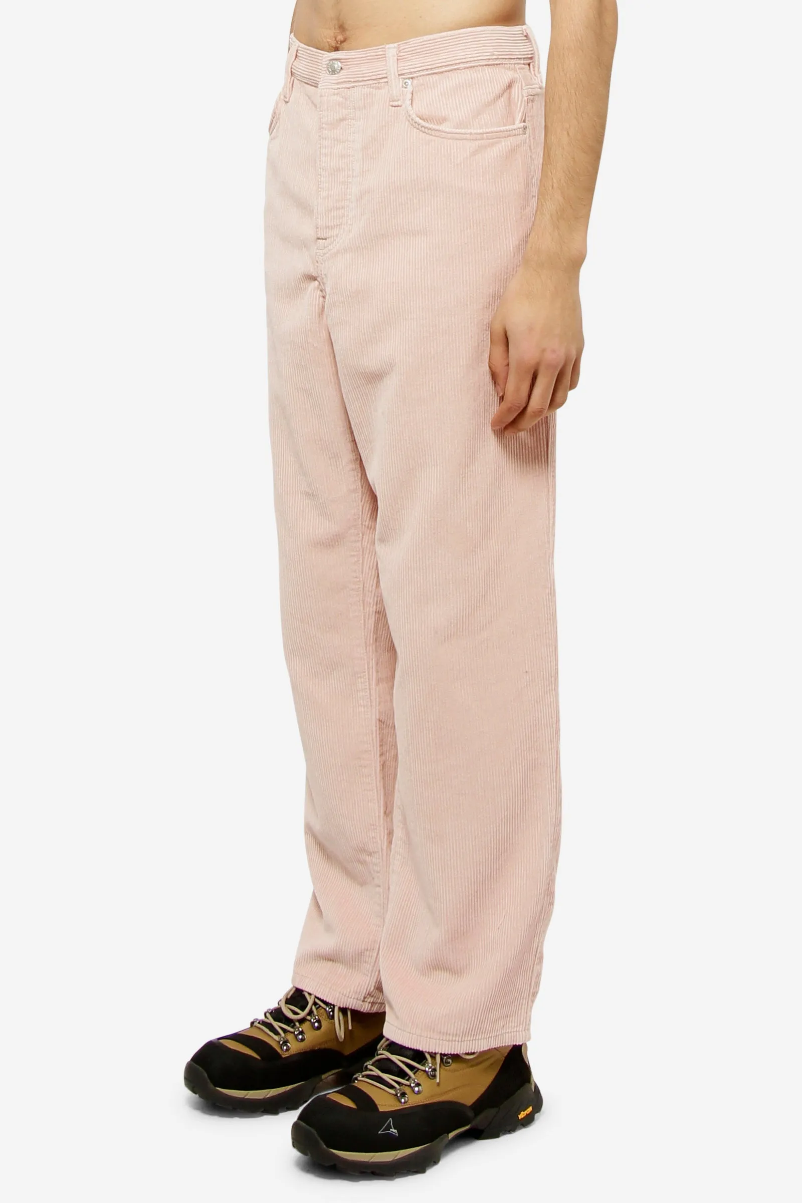 Jeans CORDUROY BIG OL in cotone rosa