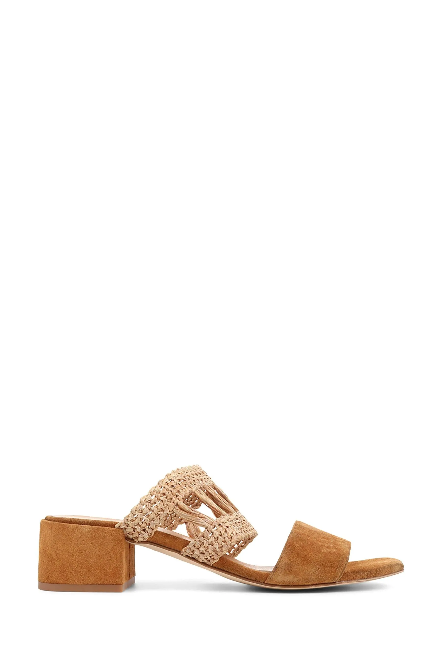 Jones Bootmaker - Kimora - Nero Sandali a sabot in rafia