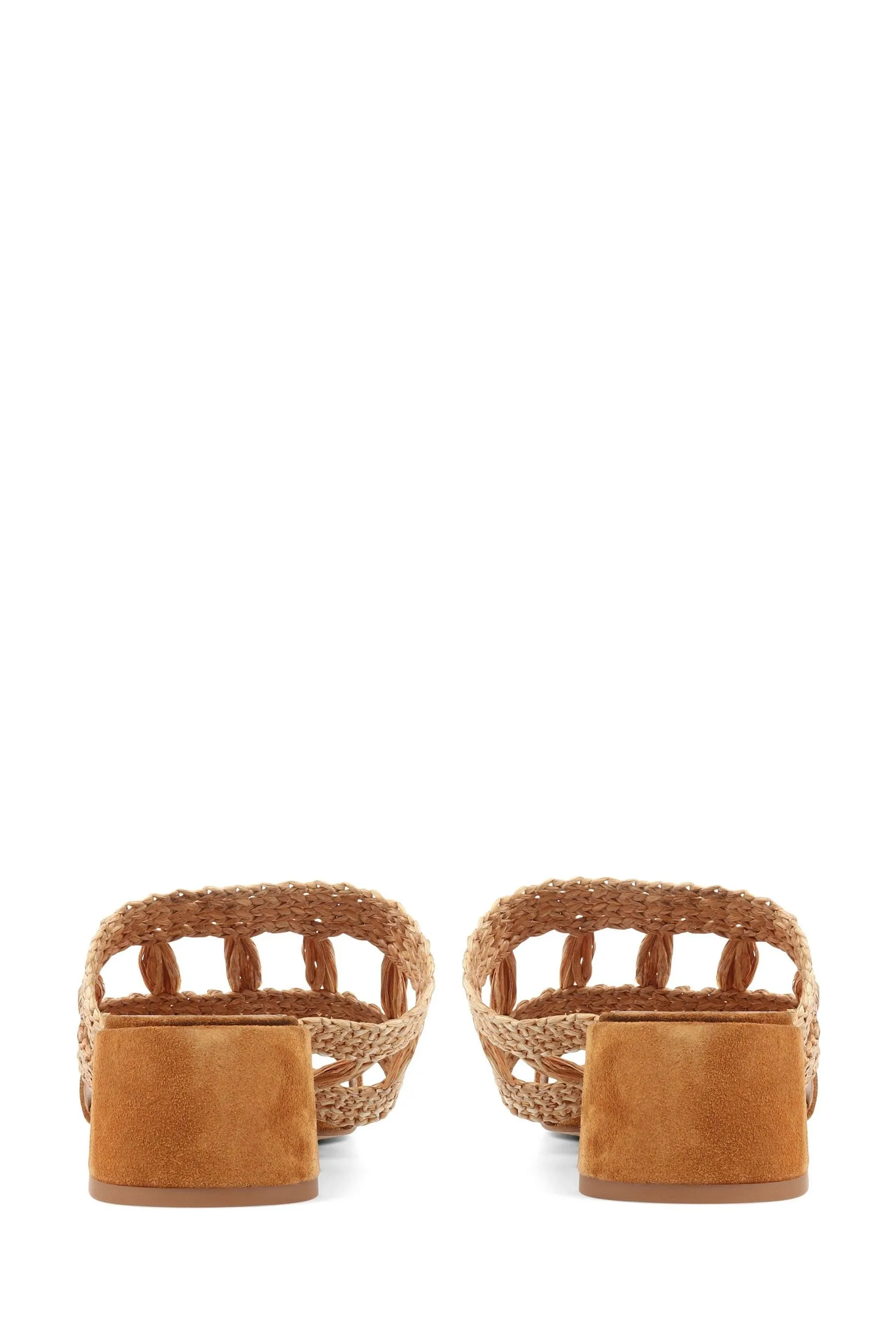 Jones Bootmaker - Kimora - Nero Sandali a sabot in rafia