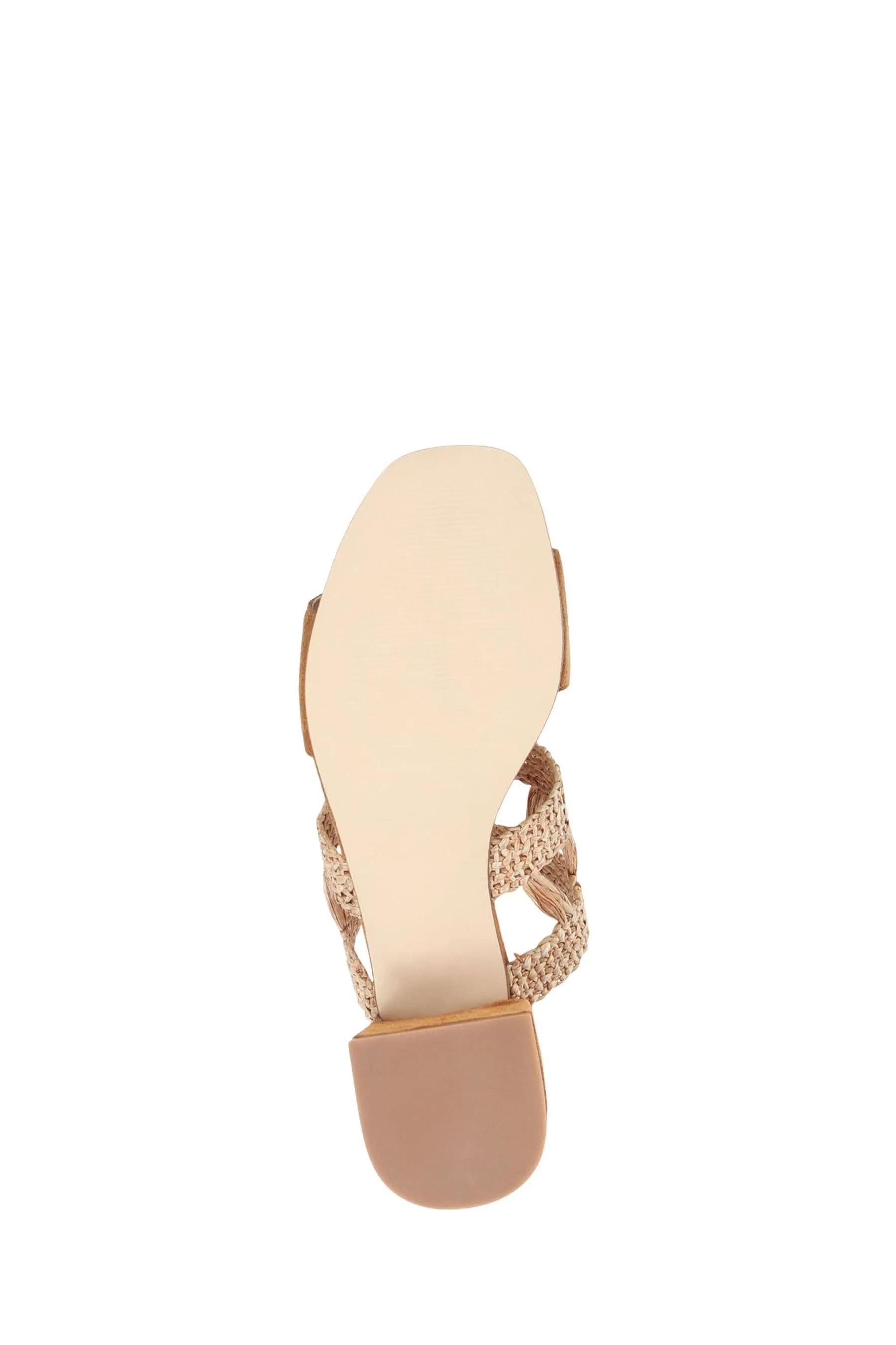 Jones Bootmaker - Kimora - Nero Sandali a sabot in rafia