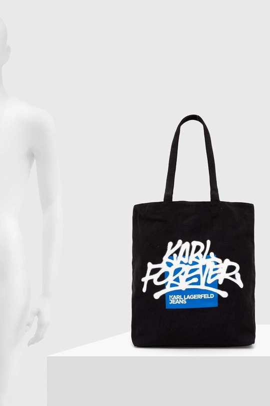 Karl Lagerfeld Jeans borsa in cotone