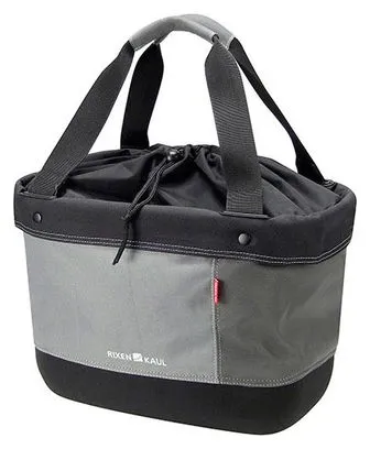Klickfix Handlebar bag tissu Shopper Alingo Grey