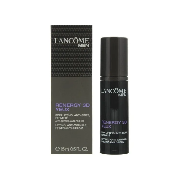 Lancme - Men - Rénergy 3D Yeux - Soin Lifting Anti-Rides Fermeté - Anti-Cernes Anti-Poches - Lifting Anti-Wrinkle Firming Eye Cr