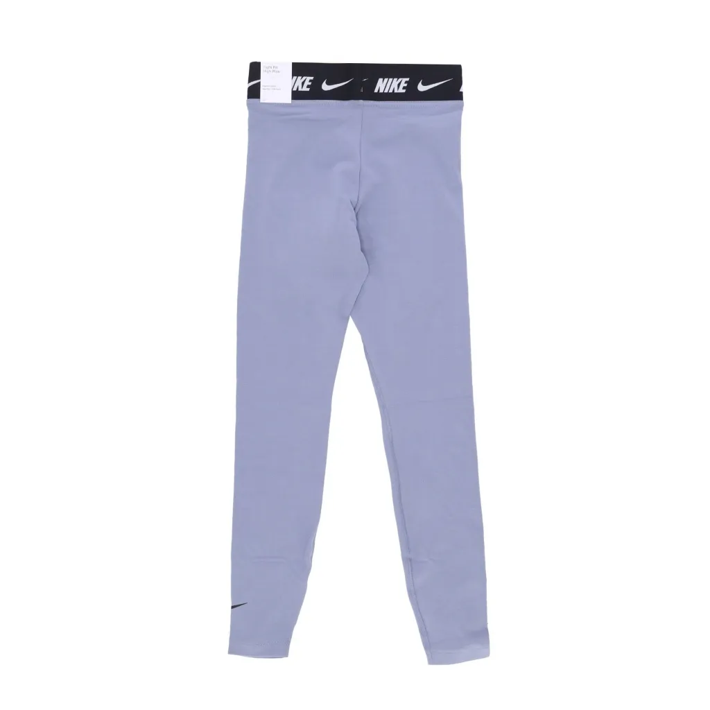 leggins donna sportswear club high-waisted leggings ASHEN SLATE/BLACK
