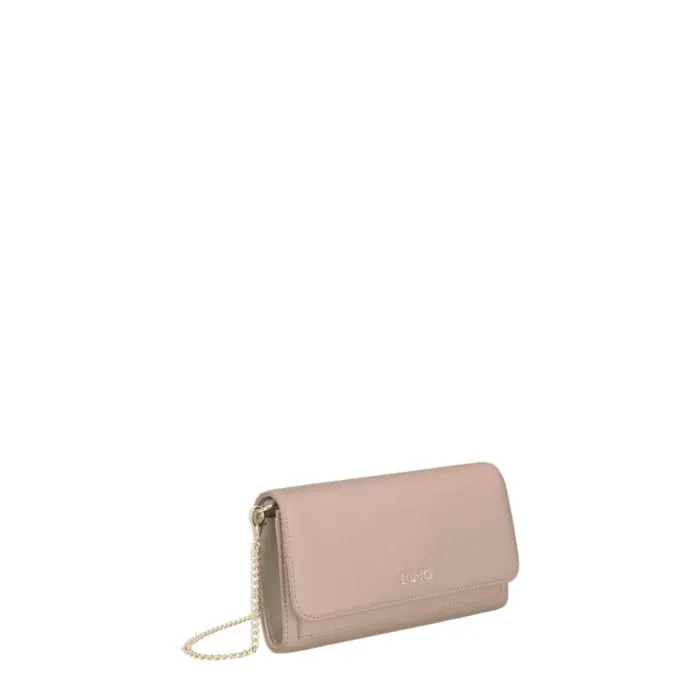 Liu Jo Pochette Saffiano Con Tracollina Liu-jo Cipria