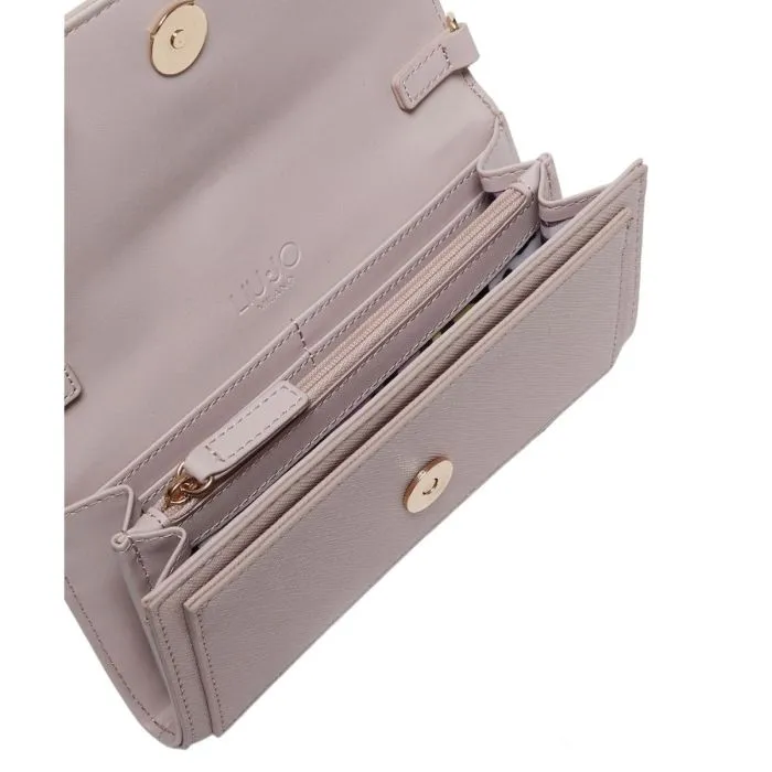 Liu Jo Pochette Saffiano Con Tracollina Liu-jo Cipria