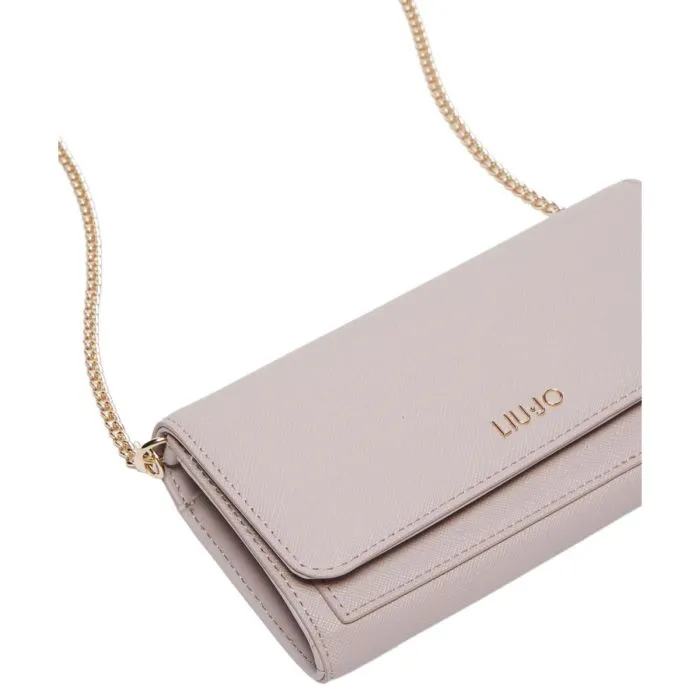 Liu Jo Pochette Saffiano Con Tracollina Liu-jo Cipria