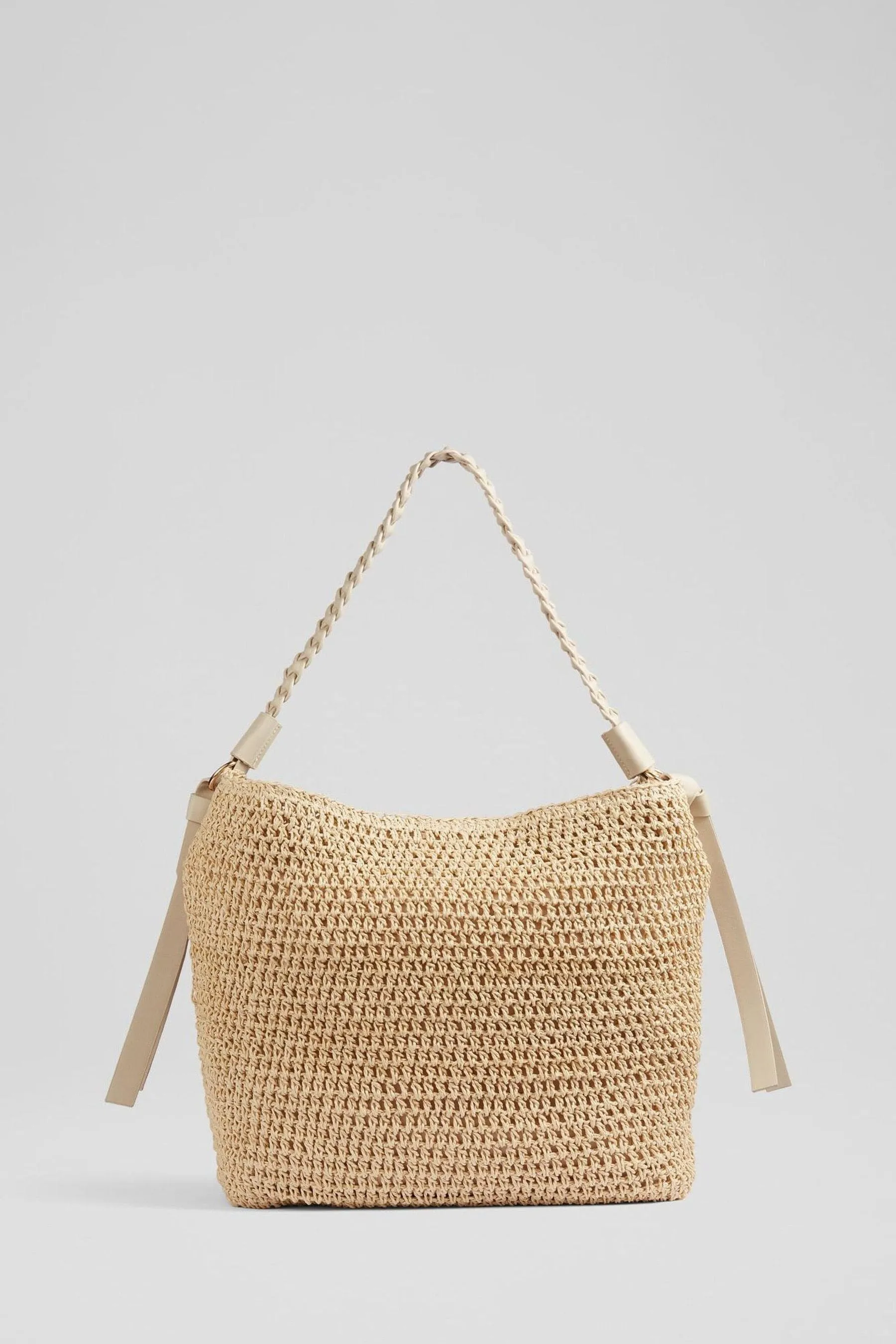 LK Bennett - Isabella Naturale - Borsa in rafia