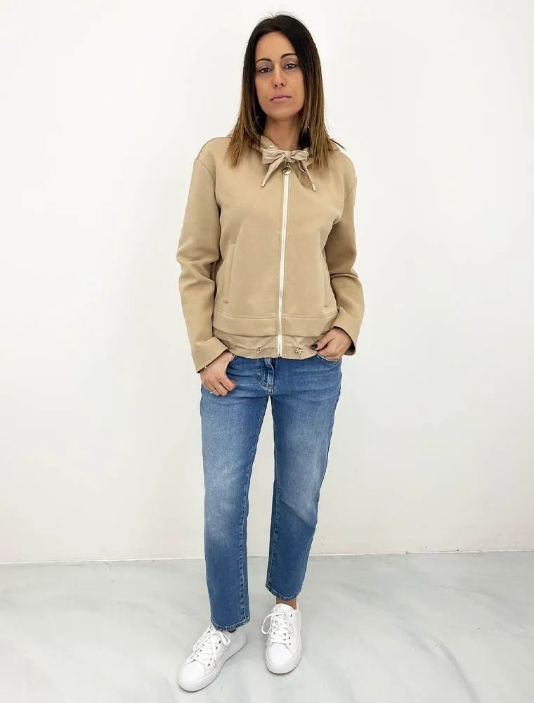 Maglia In Felpa Grey Pennyblack - Beige