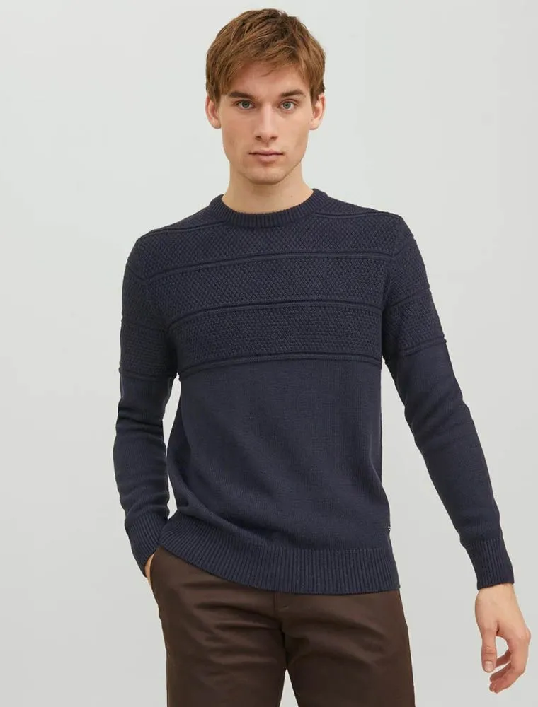 Maglia Manica Lunga Jack & Jones - Blu Notte