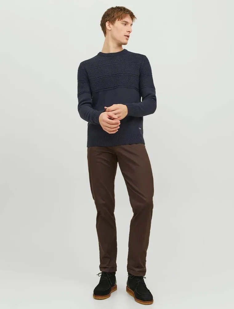 Maglia Manica Lunga Jack & Jones - Blu Notte