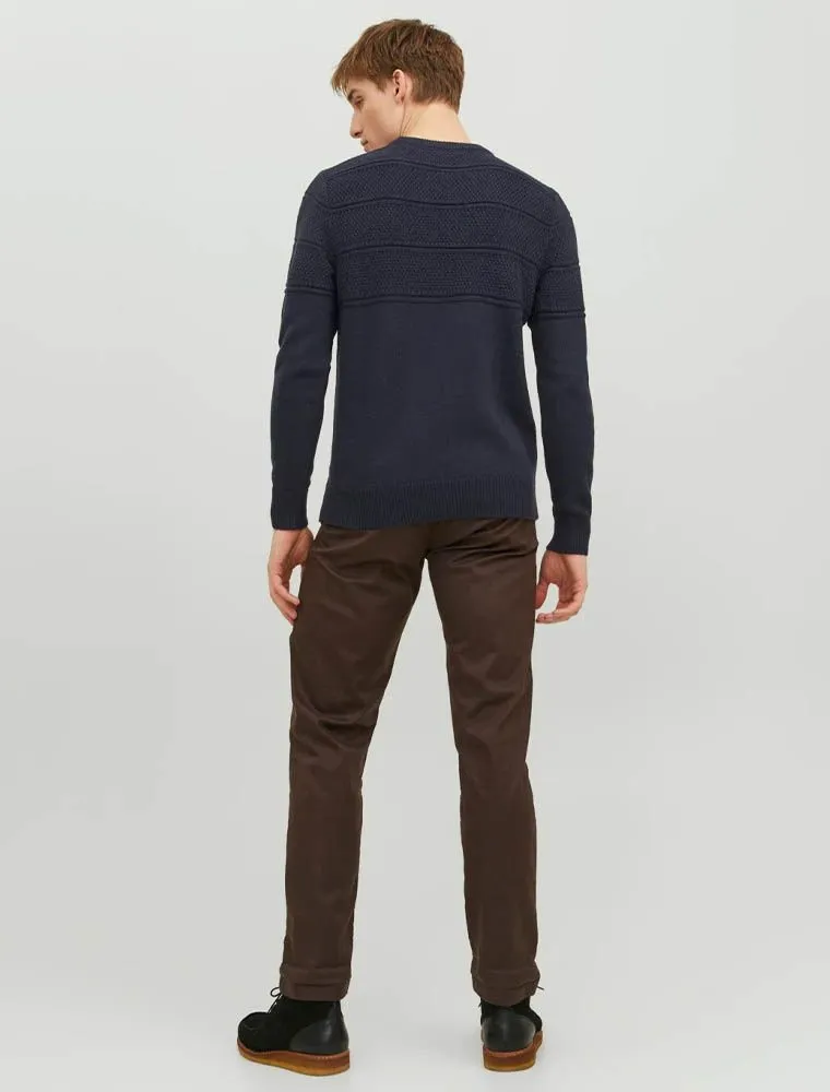 Maglia Manica Lunga Jack & Jones - Blu Notte