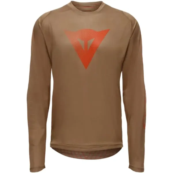 Maglia mountain bike DAINESE HGAER JERSEY LS  BROWN/RED