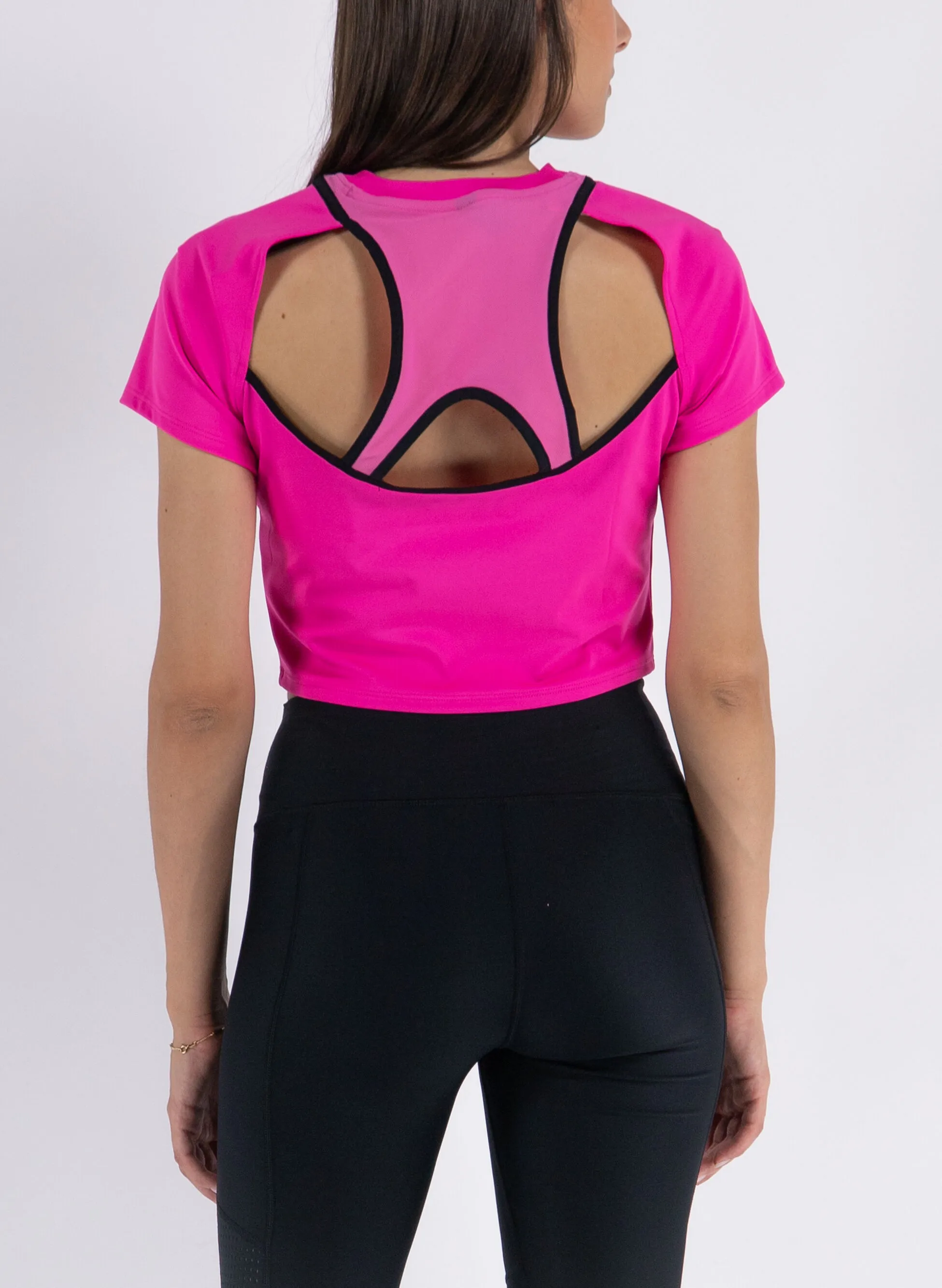 maglia run anywhere crop