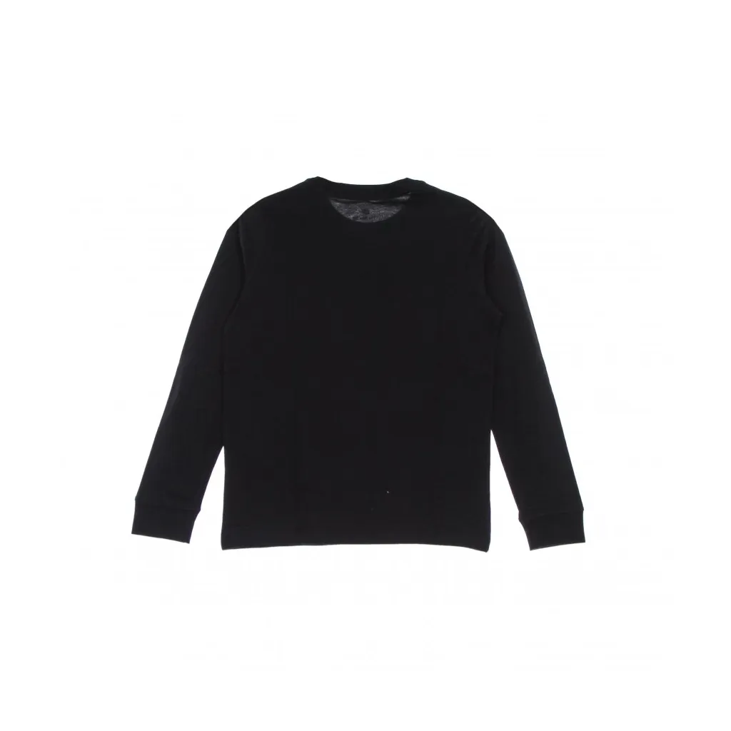 maglietta manica lunga ragazzo l/s basic futura tee BLACK/WHITE