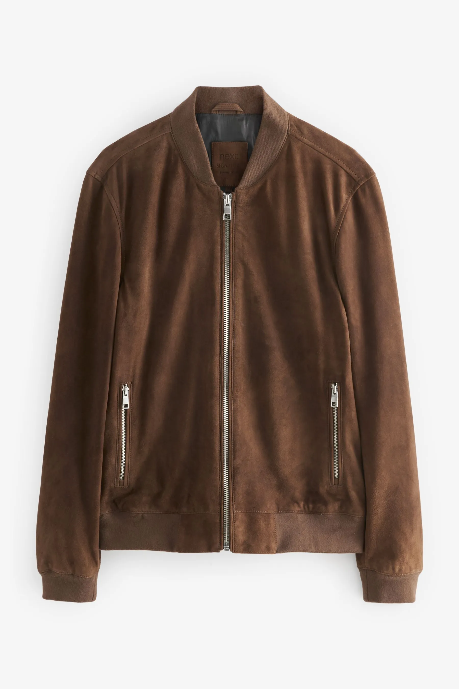 Marrone  - Bomber scamosciato