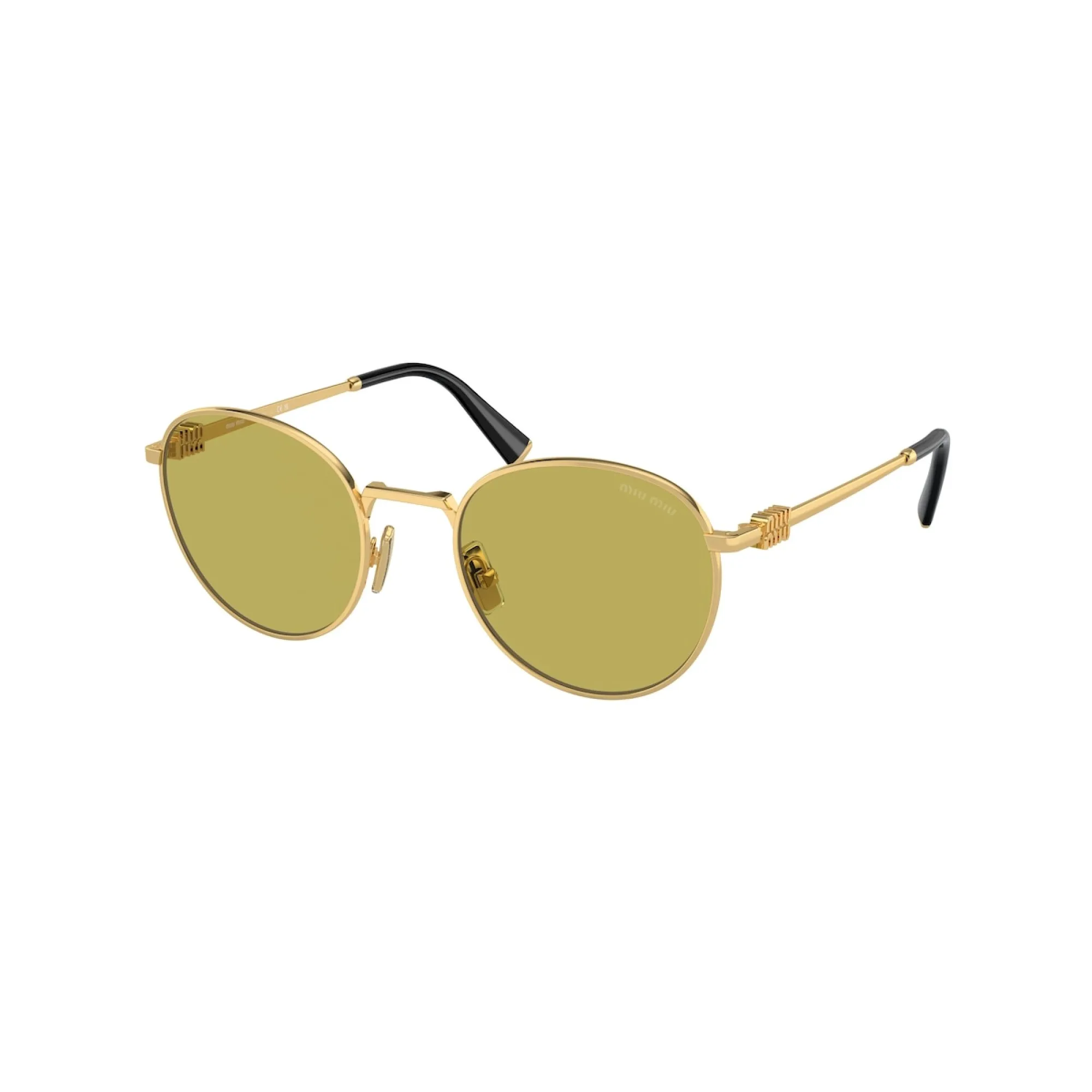   Miu Miu MU 55ZS - 5AK07O Gold | Occhiale Da Sole Donna 