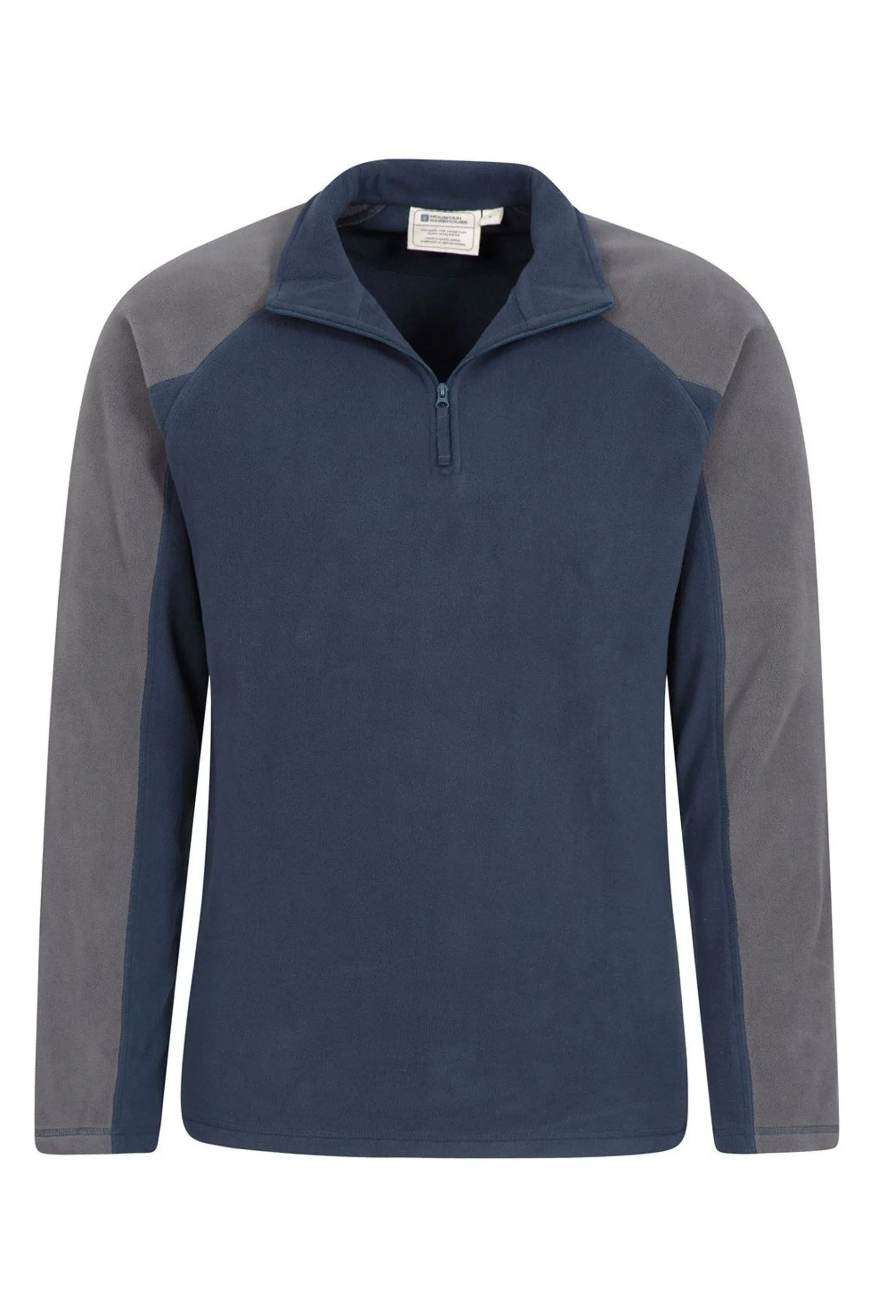 Mountain Warehouse - Ashbourne - Pile con mezza zip - Uomo