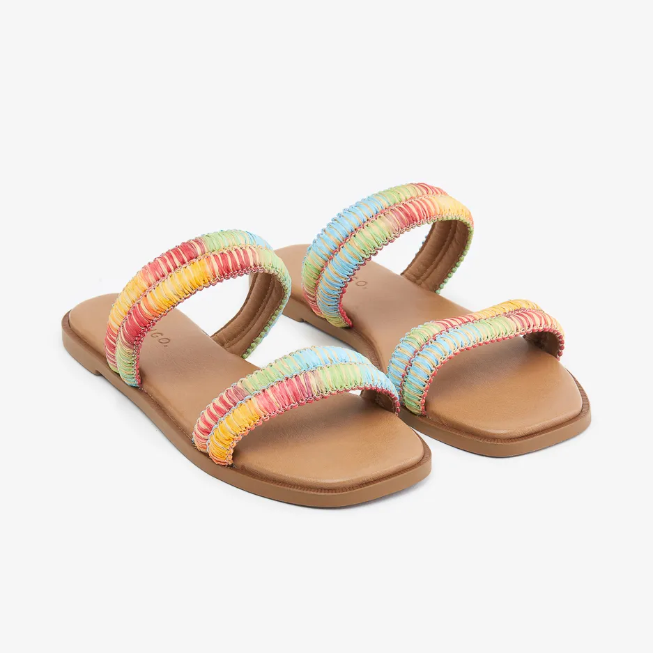 Mule Rafia Multi