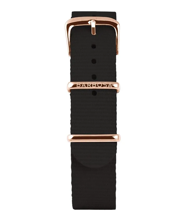 OROLOGIO SICILY BLACK dm. 36,5 NATO NERO