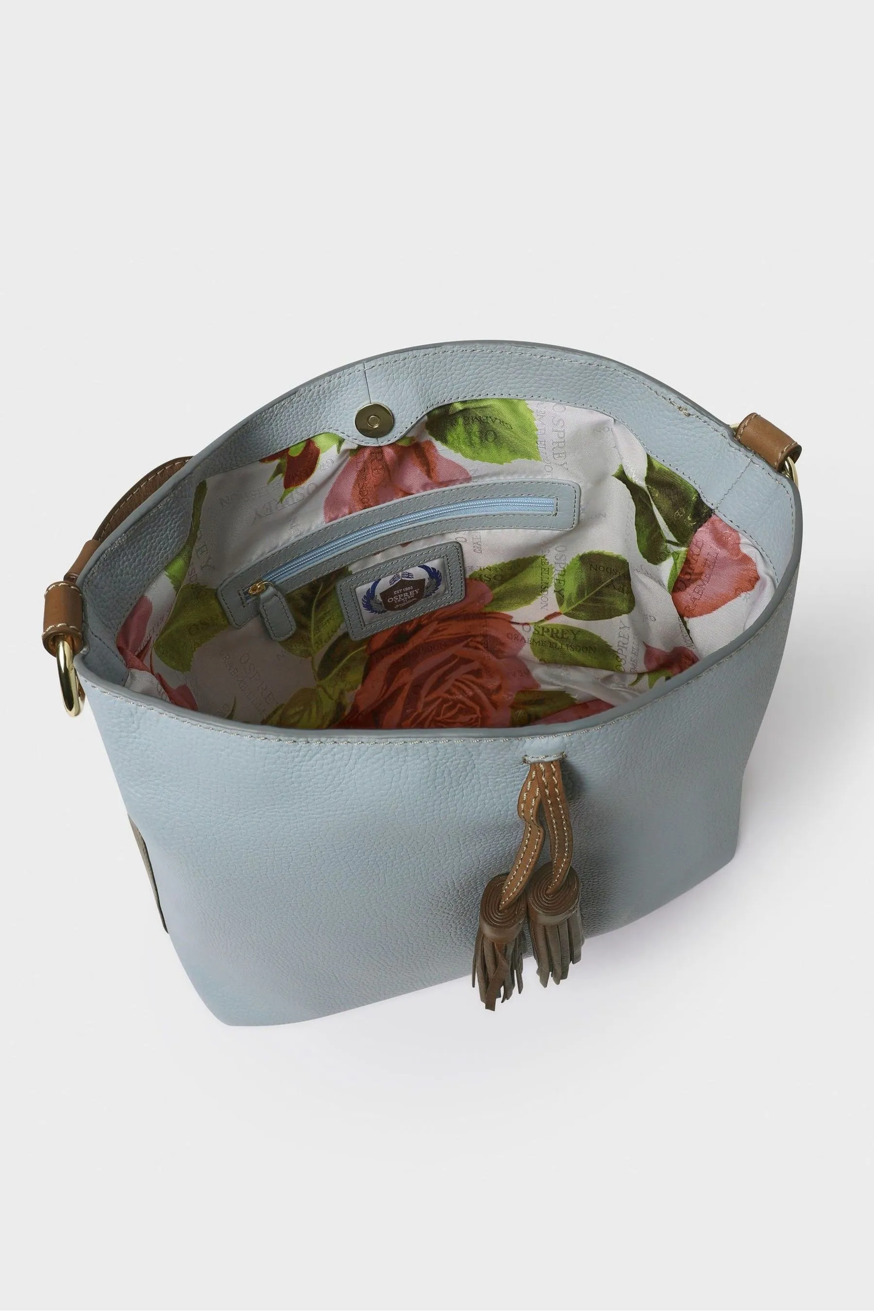 OSPREY LONDON - The Savanna - Borsa hobo in pelle