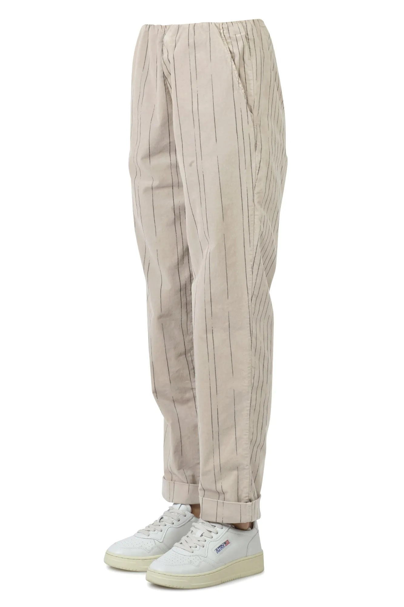 Pantalone - 440542 - Tortora/Nero